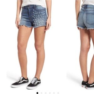 NWT STS Blue Pearl Embellished Jean Shorts